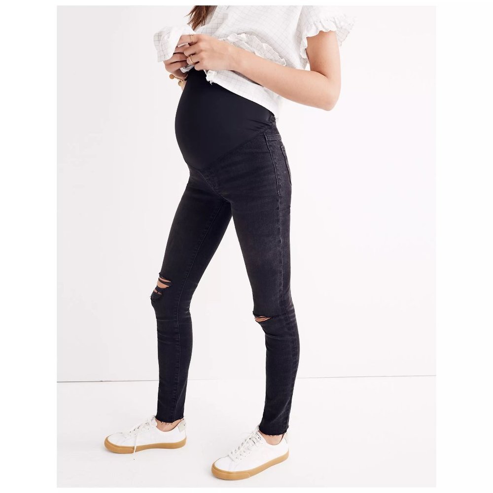 Madewell Maternity Over-the-Belly Skinny Jeans